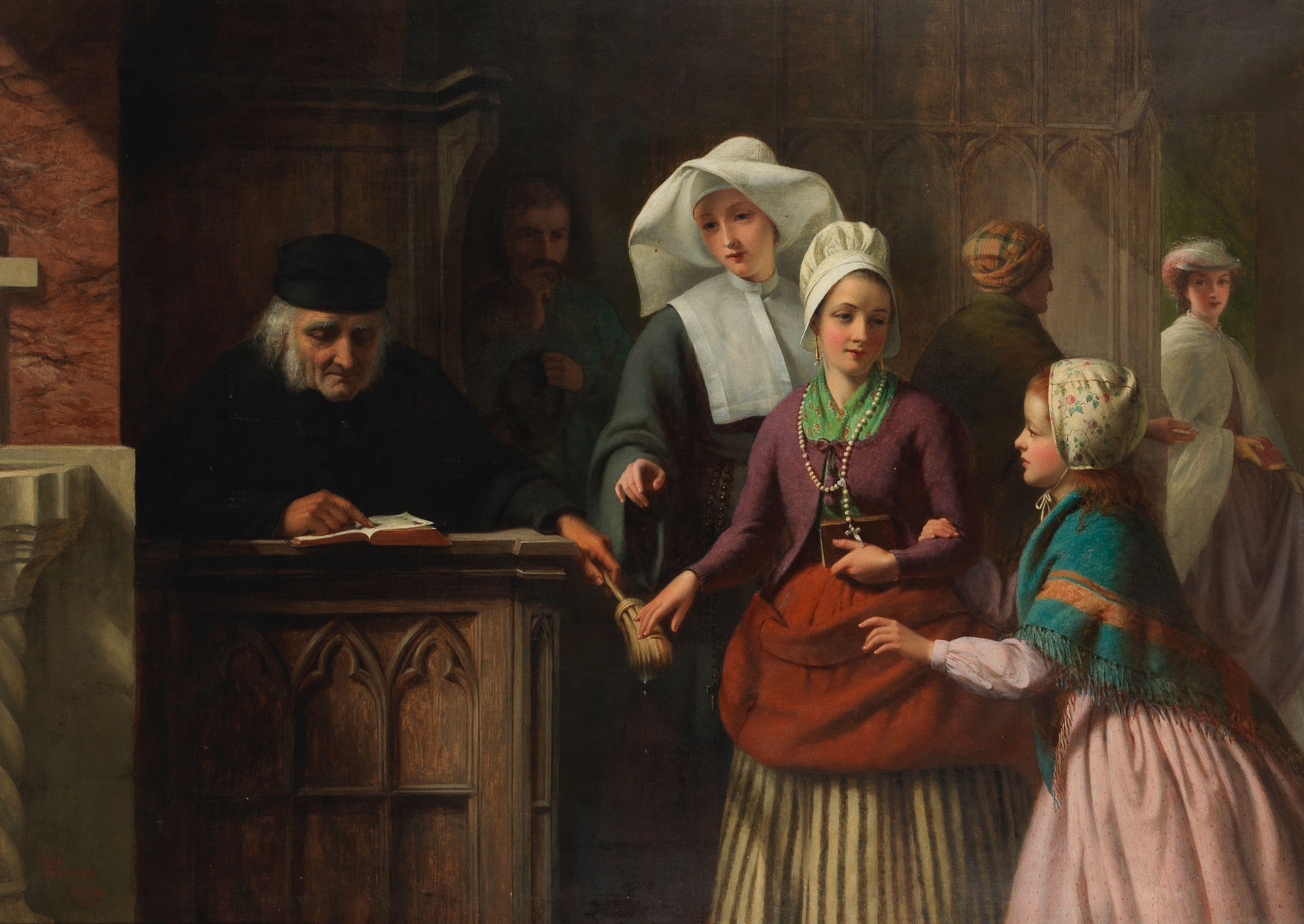 Thomas Brooks - \'Going to Mass - Eau Bénite\'