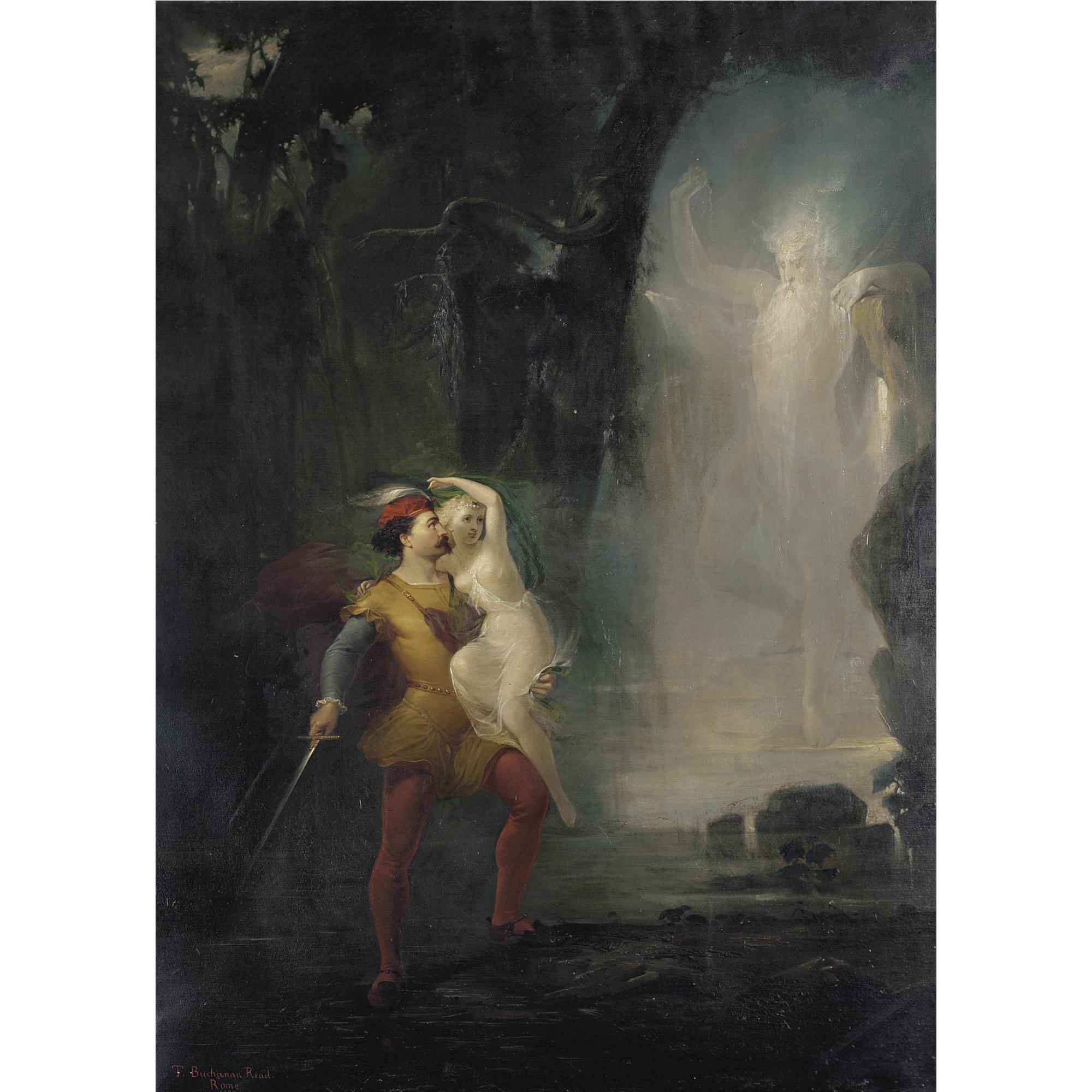 Thomas Buchanan Read - Spirit Of The Waterfall