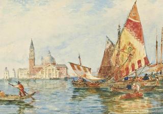Thomas Bush Hardy, R.B.A. - San Giorgio Maggiore, Venice