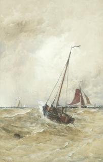 Thomas Bush Hardy - In Choppy Waters