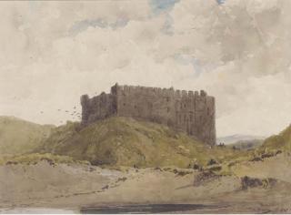 Thomas Bush Hardy - Manorbeer Castle, Pembroke