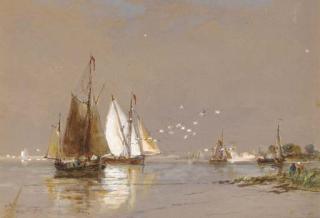 Thomas Bush Hardy - On the Maas