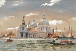 Thomas Bush Hardy - \'Santa Maria della Salute, Venice\'