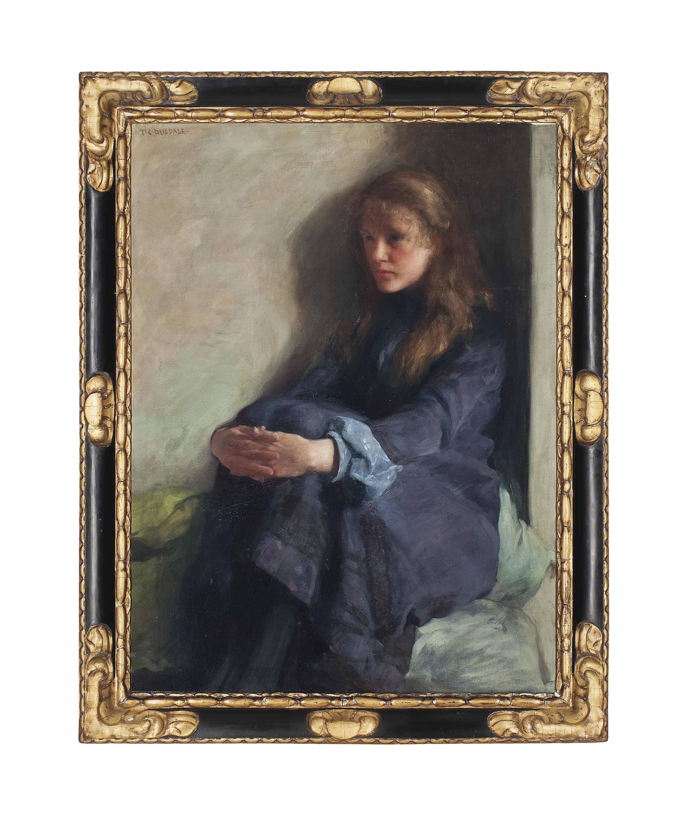 Thomas Cantrell Dugdale, R.A., R.O.I. - Contemplation