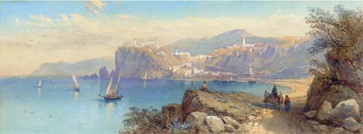 Thomas Charles Leeson Rowbotham - On The Amalfi Coast