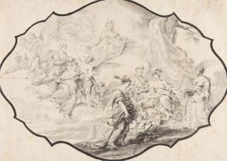 Thomas Christian Scheffler - Verherrlichung der Regierung Franz Ludwigs von der Pfalz