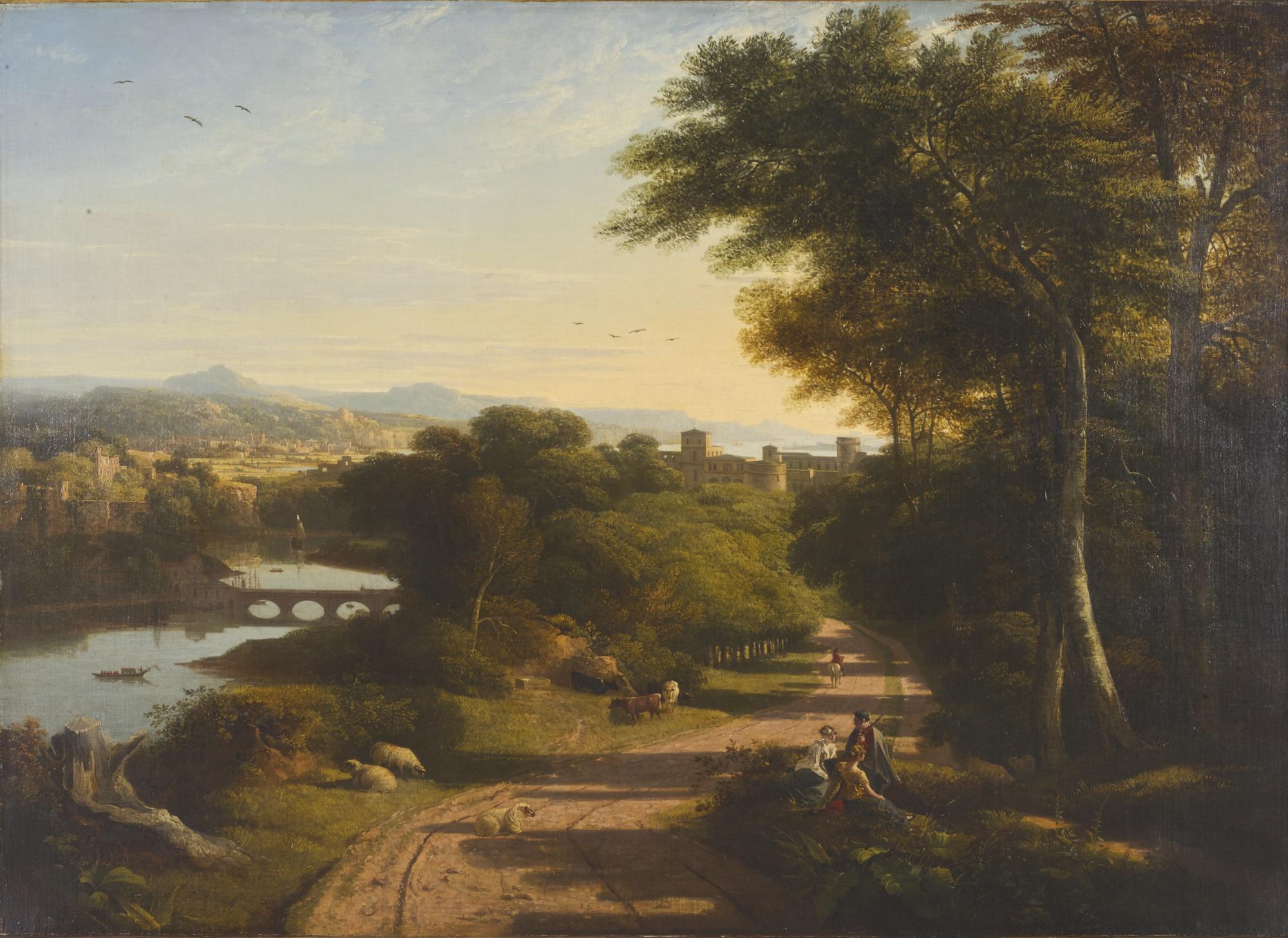 Thomas Christopher Hofland - Castellamare; Taken From The New Road Leading To Sorrento, Italy 