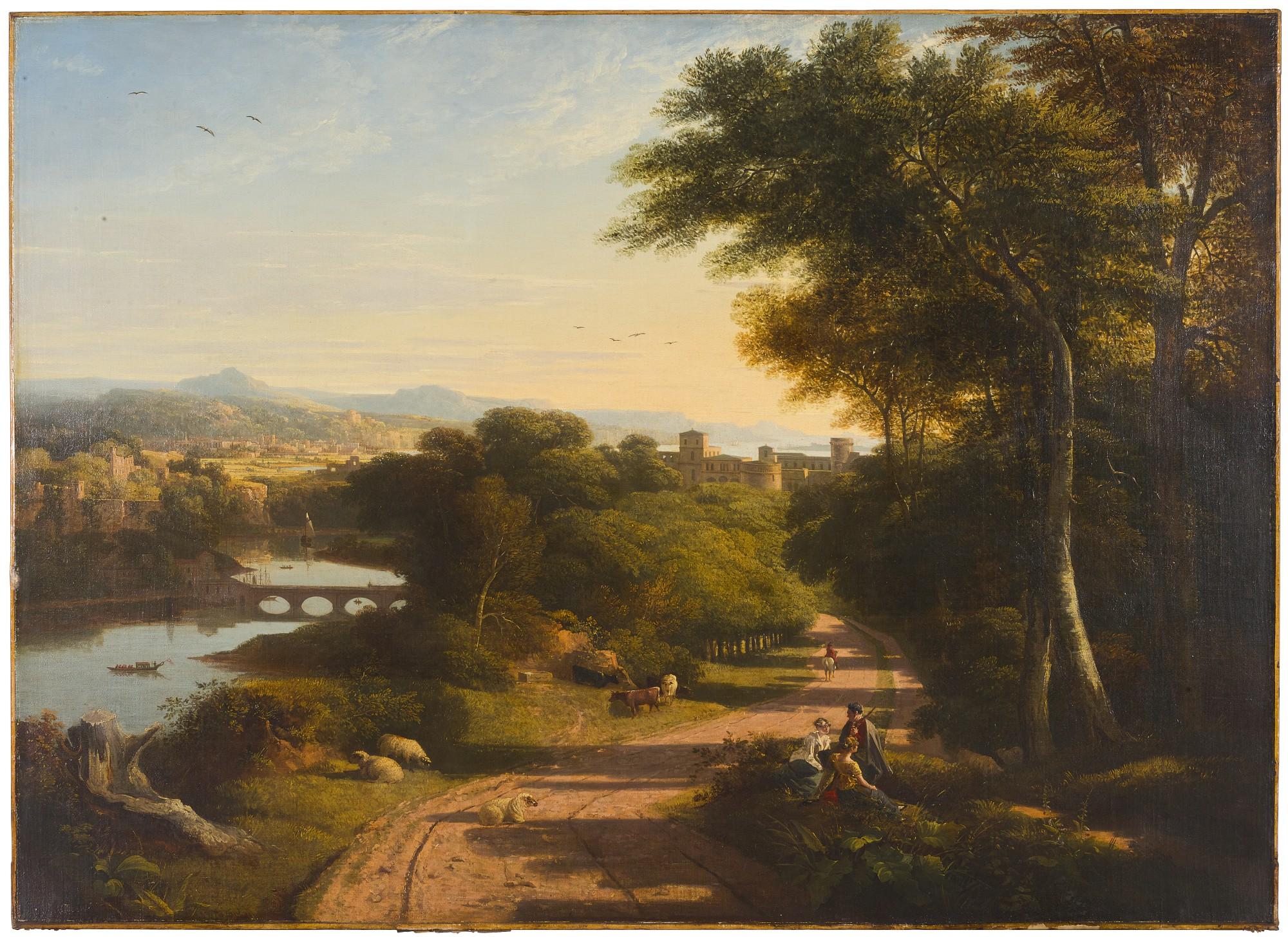 Thomas Christopher Hofland - Castellamare; Taken From The New Road Leading To Sorrento, Italy 
