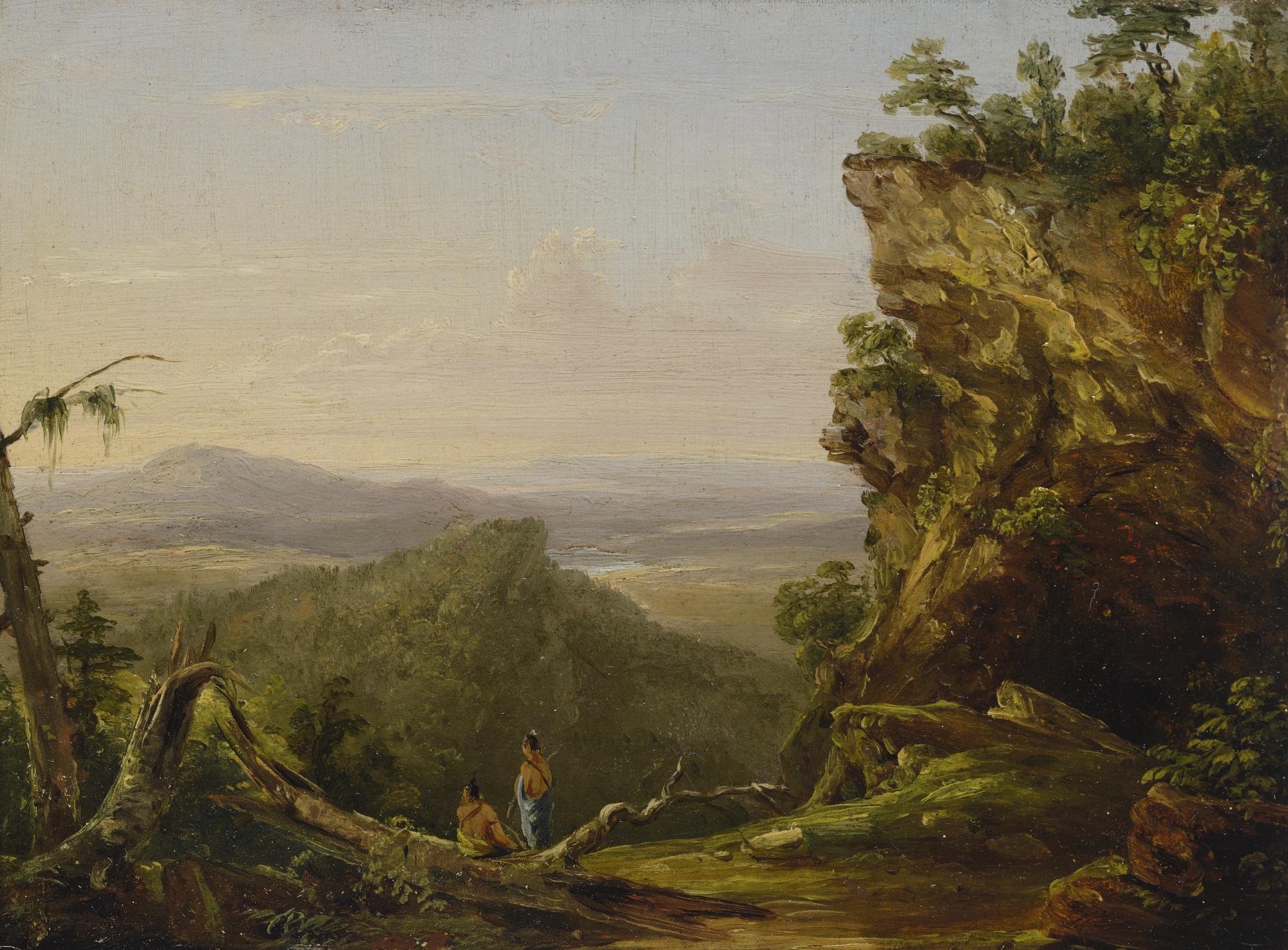 Thomas Cole - Indians Viewing Landscape