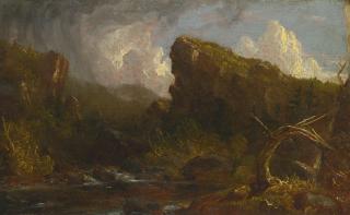 Thomas Cole - Landscape Sketch
