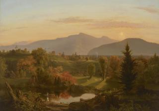 Thomas Cole - View Near Catskill