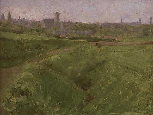 Thomas Cooper Gotch, R.W.A. - Across the fields