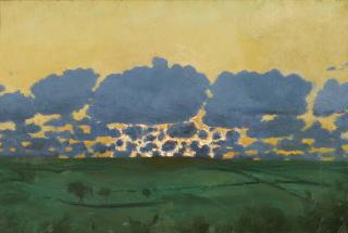 Thomas Cooper Gotch - Sunset