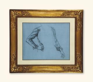 Thomas Couture - Etude D\'Un Buste D\'Homme