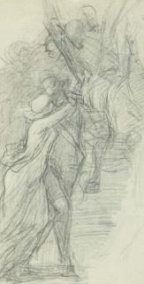 Thomas Couture - Étude Pour L\'Enrolement Des Volontaires de 1792