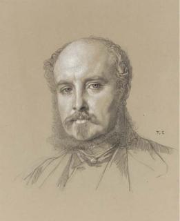 Thomas Couture - Portrait of a Man