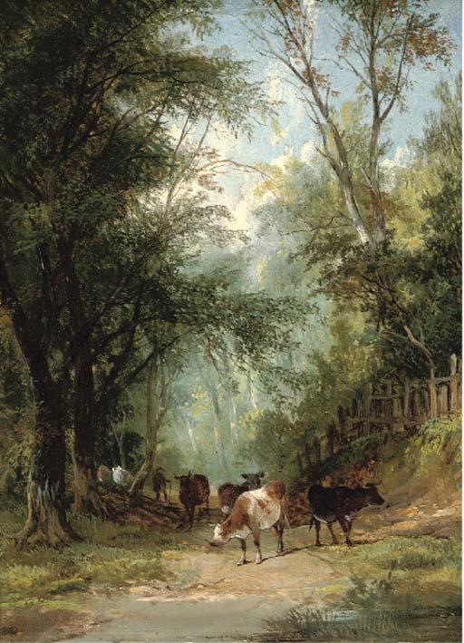 Thomas Creswick, R.A. - The Ford