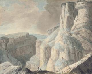 Thomas Daniell, R.A. - Cheddar Gorge, Somerset