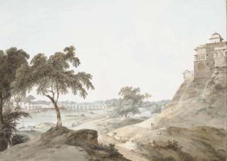 Thomas Daniell, R.A. - Près du Fort Juanpore
