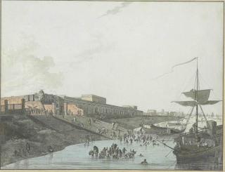 Thomas Daniell, R.A. - The Old Fort Ghaut (Abbey Travel 492, no. 6)