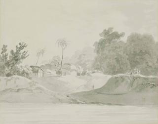 Thomas Daniell, R.A. - The River Hooghly, Bandellon