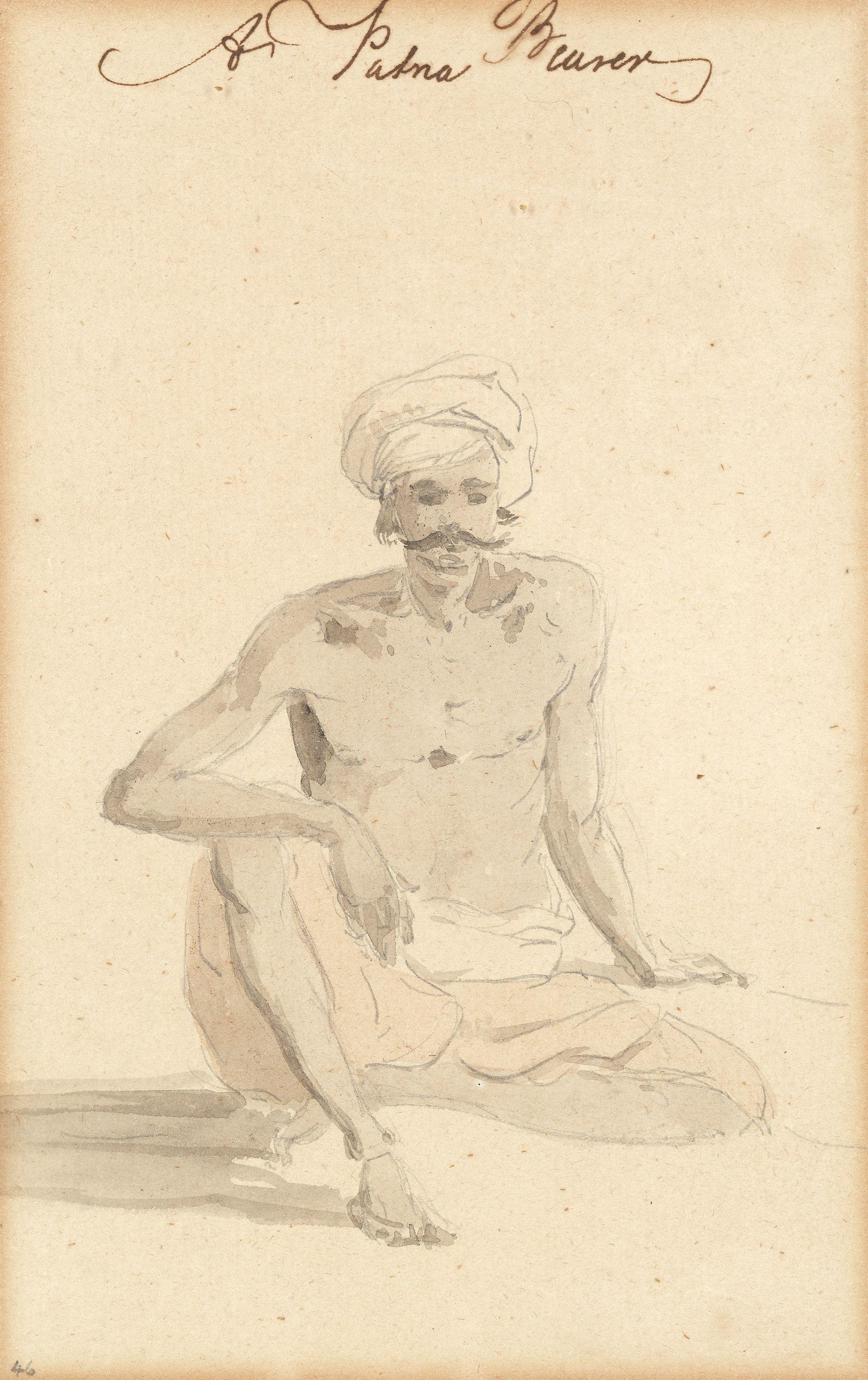 Thomas Daniell, RA - \'A Patna Bearer\'