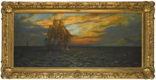 Thomas Davidson - Return Of H.M.S. Victory From Trafalgar