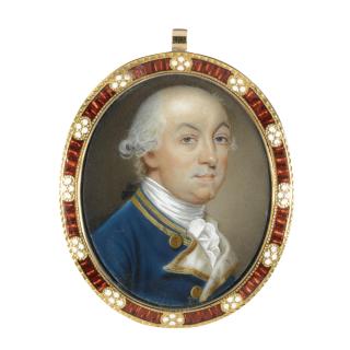 Thomas Day - Portrait Of Commodore Edward Thompson (1738-1786)