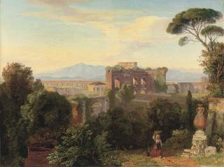 Thomas Dessoulavy - Ruins On The Roman Campagna