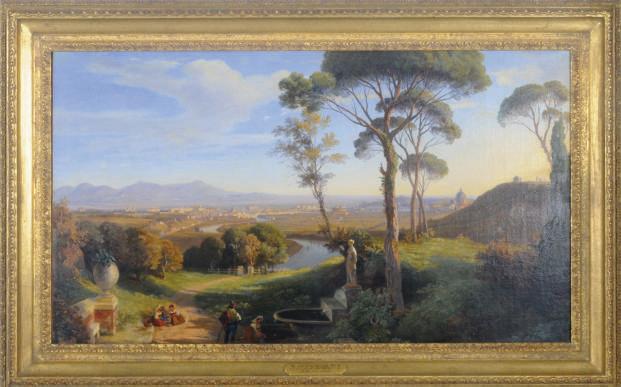 Thomas Dessoulavy - Sunset over Rome