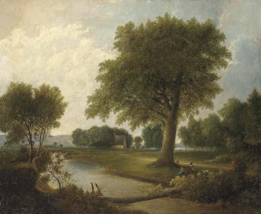 Thomas Doughty - Scene Along the Hudson