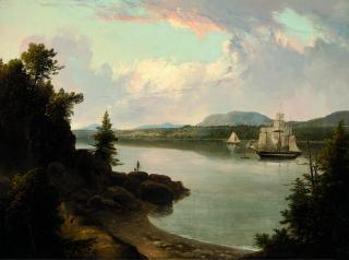 Thomas Doughty - View on the St. Croix River Near Robbinston