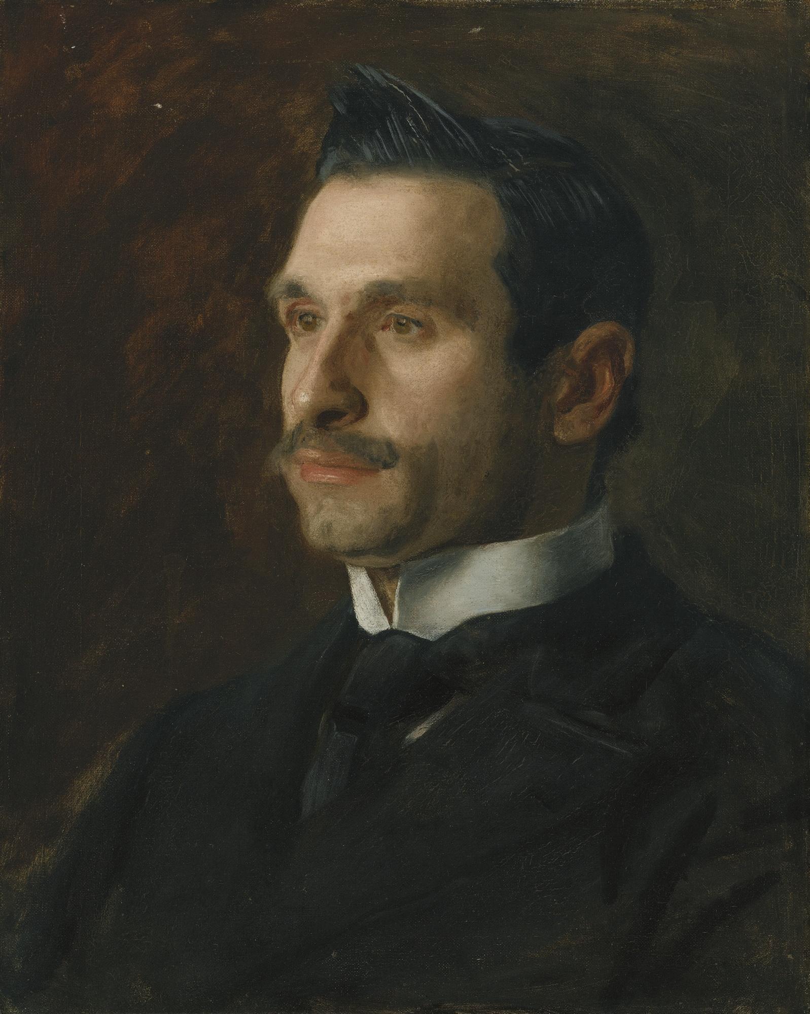 Thomas Eakins - Portrait Of Francesco Romano