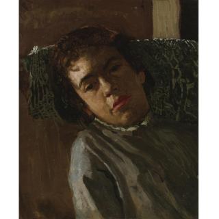 Thomas Eakins - Portrait Of The Artist\'S Sister, Margaret Eakins