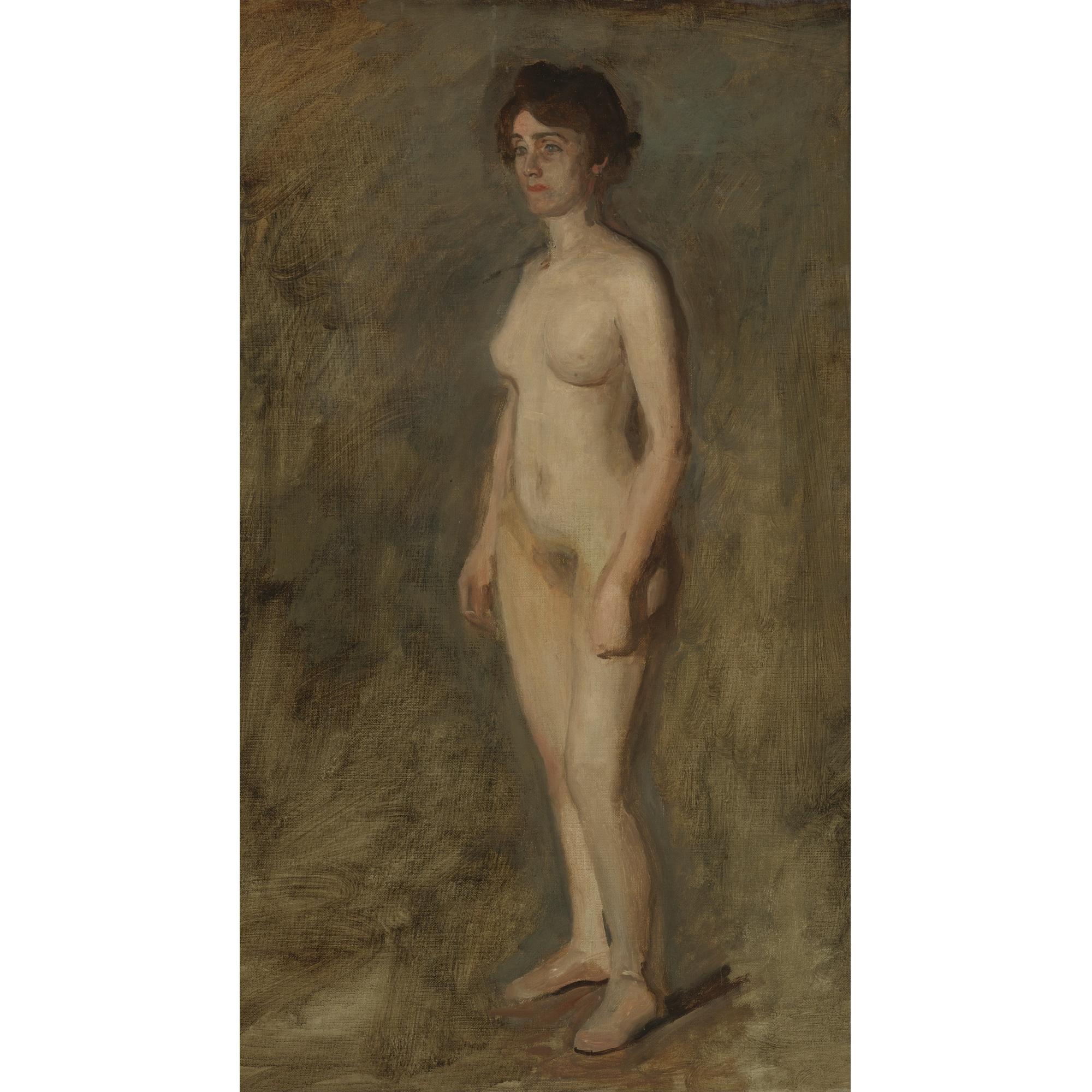 Thomas Eakins - Standing Female Nude