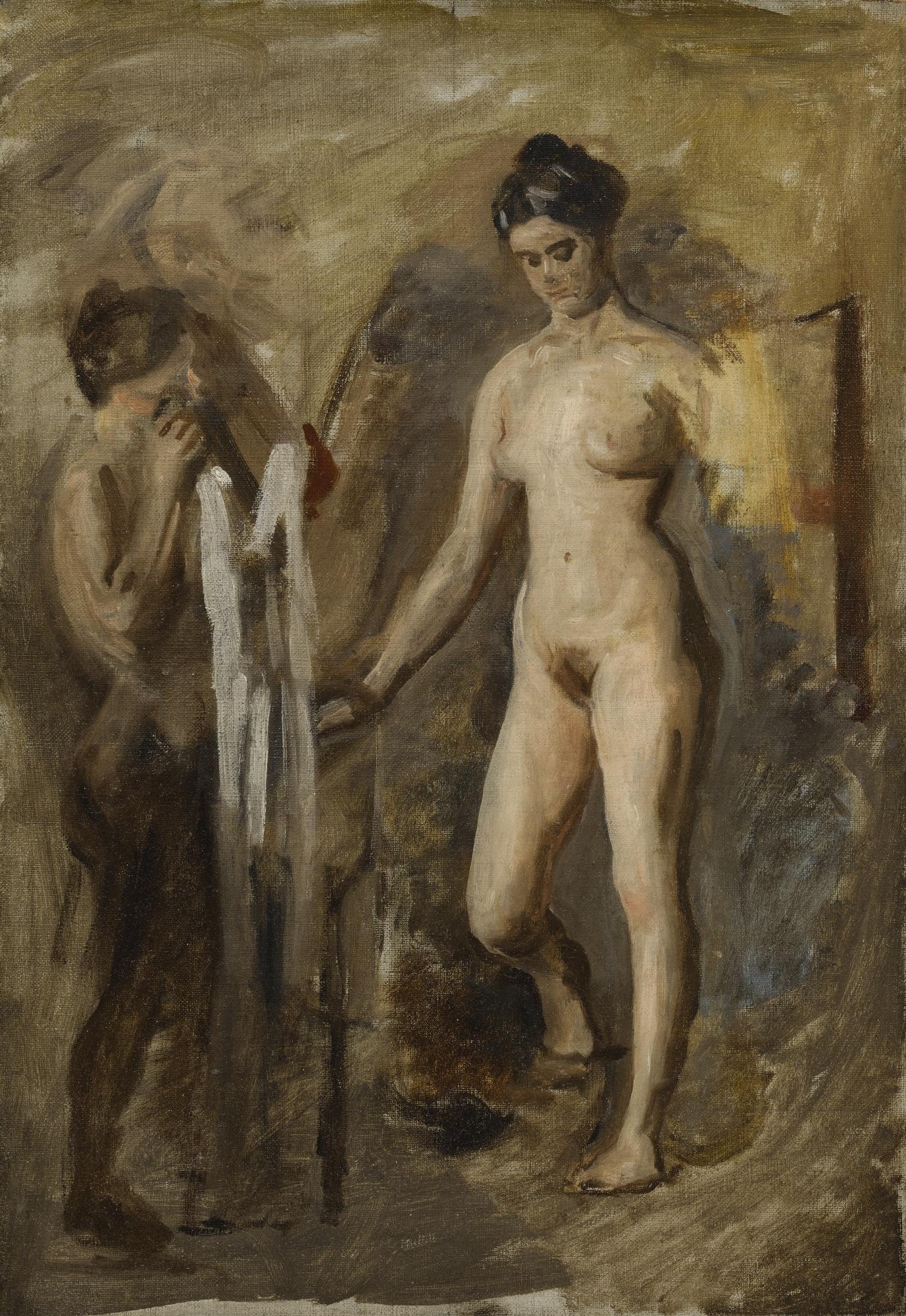 Thomas Eakins - Study For William Rush And His Model