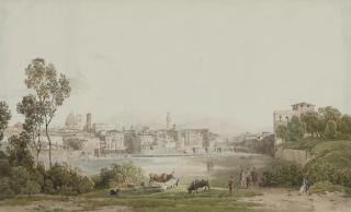 Thomas Ender - Florence From San Frediano