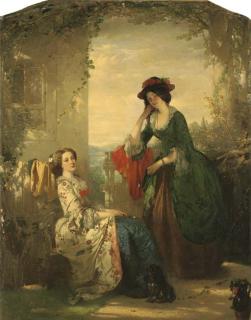 Thomas Faed, R.A., H.R.S.A. - Sophia And Olivia