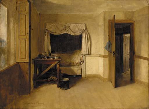 Thomas Faed, R.A., H.R.S.A. - The cottage bedroom