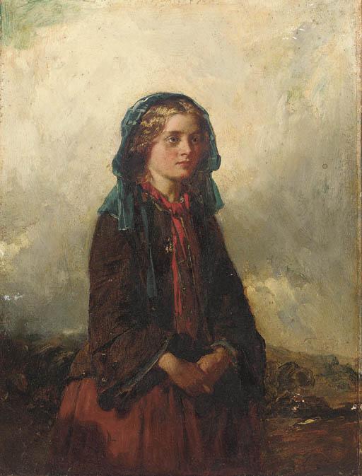 Thomas Faed, R.A. - A Highland Lassie