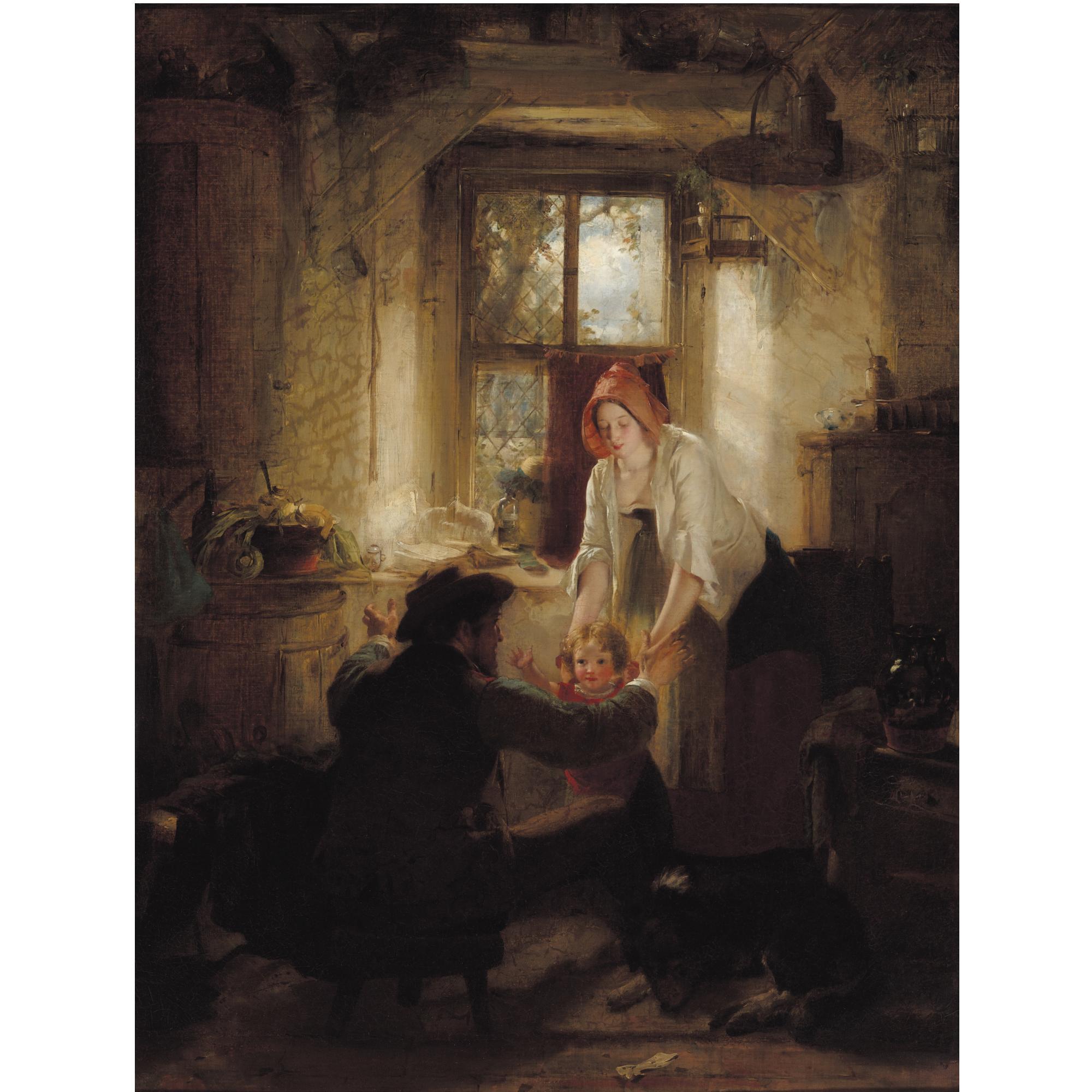 Thomas Faed, R.A - The First Step