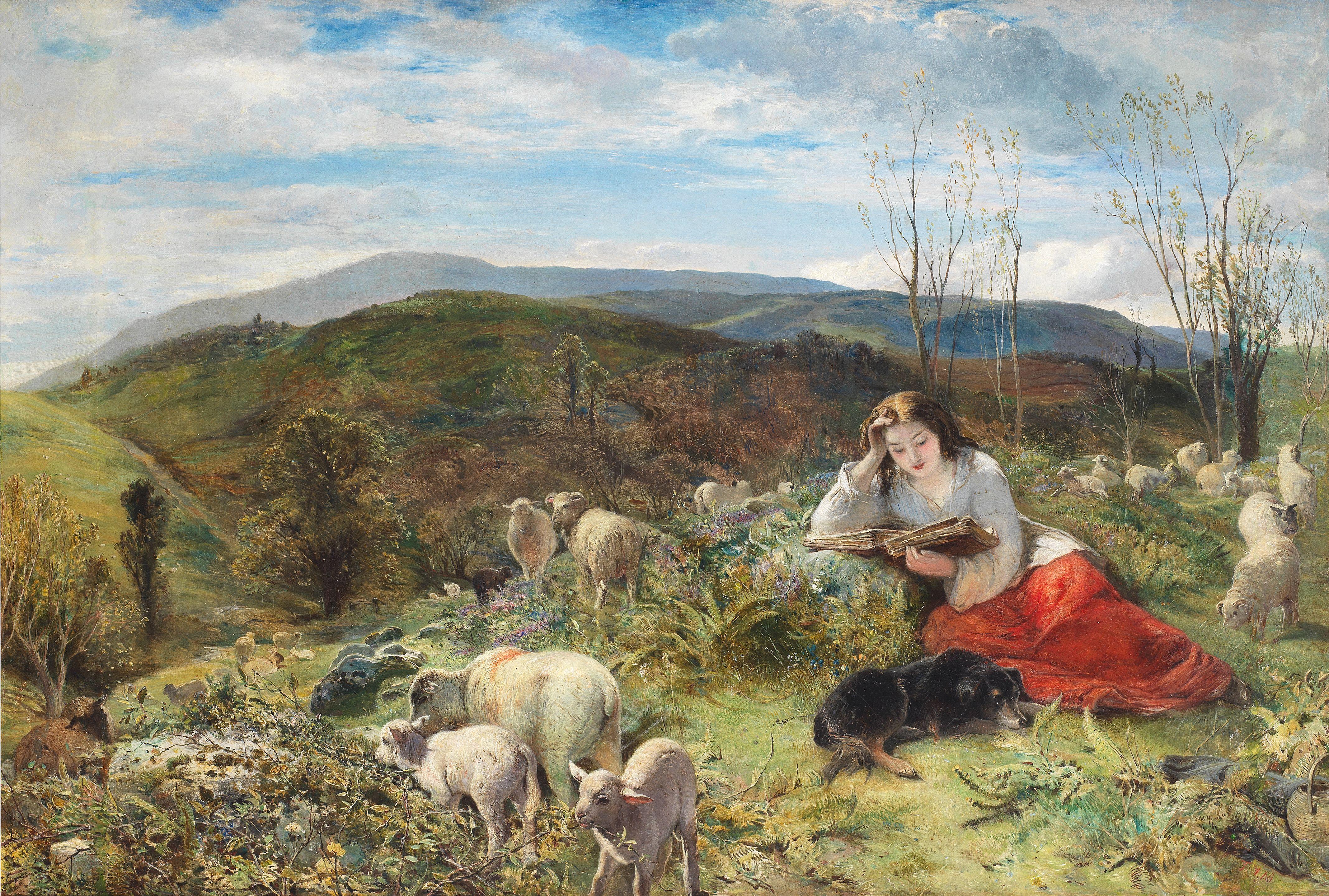 Thomas Falcon Marshall - Tibbie Inglis, the shepherd\'s daughter