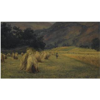 Thomas Fearnley - Høystakker, Rydal, Cumbria (Haystacks, Rydal, Cumbria)