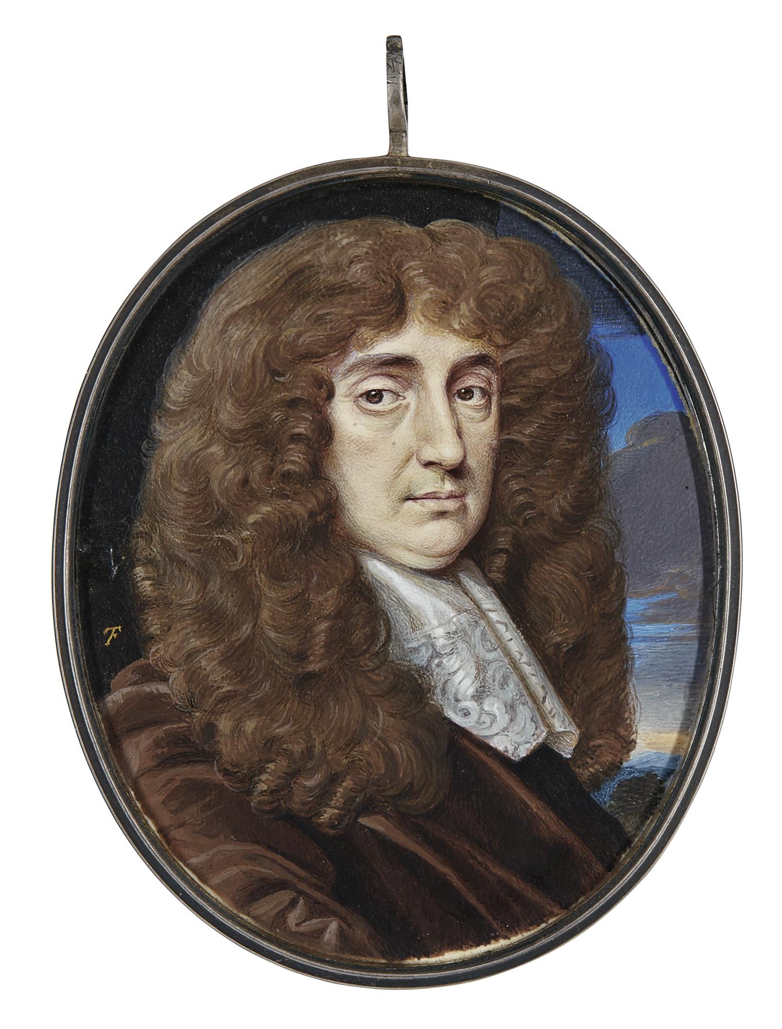 Thomas Flatman - Portrait Of A Gentleman, Circa 1665