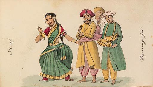 Thomas Forster - A digest of the different castes of India including 83 drawings and 51 pages of text which provide an accompanying key to the drawings