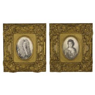 Thomas Forster - Portrait Of A Gentleman; Portrait Of A Lady