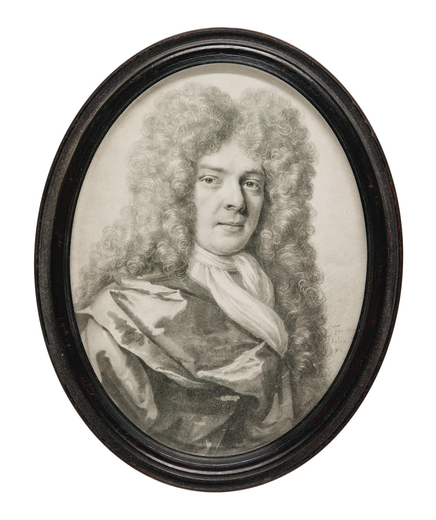 Thomas Forster - Portrait Of A Gentleman, Possibly Sir Benjamin Hudson, Bt. (B. Circa 1665)