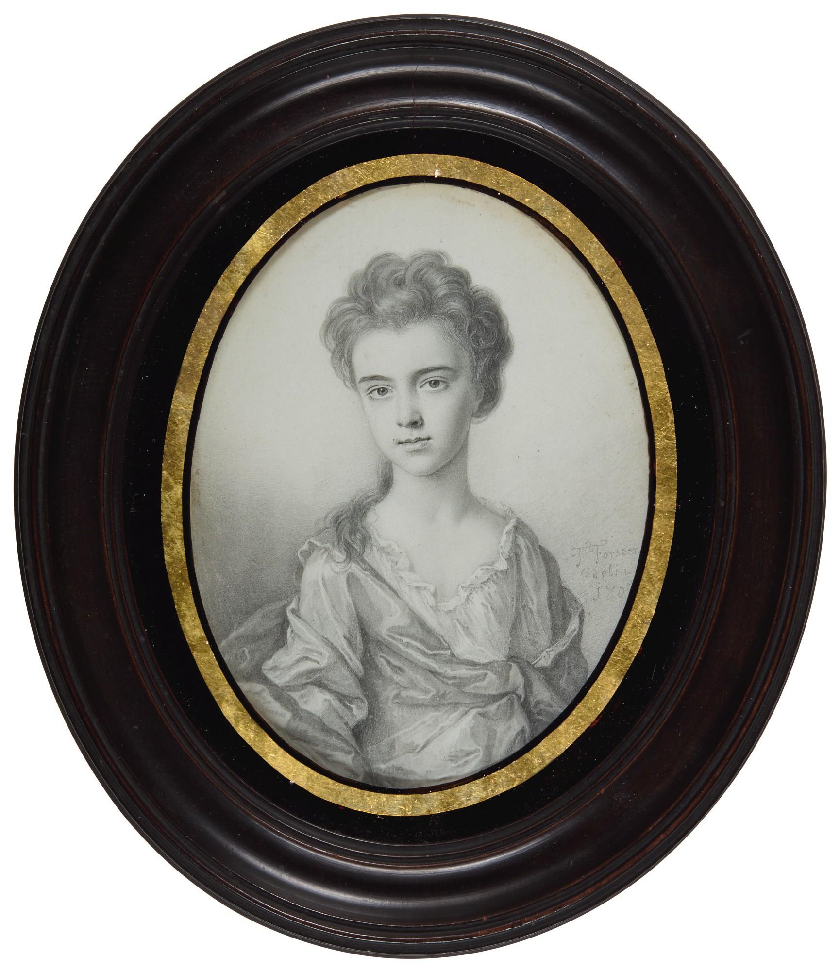 Thomas Forster - Portrait Of A Young Girl