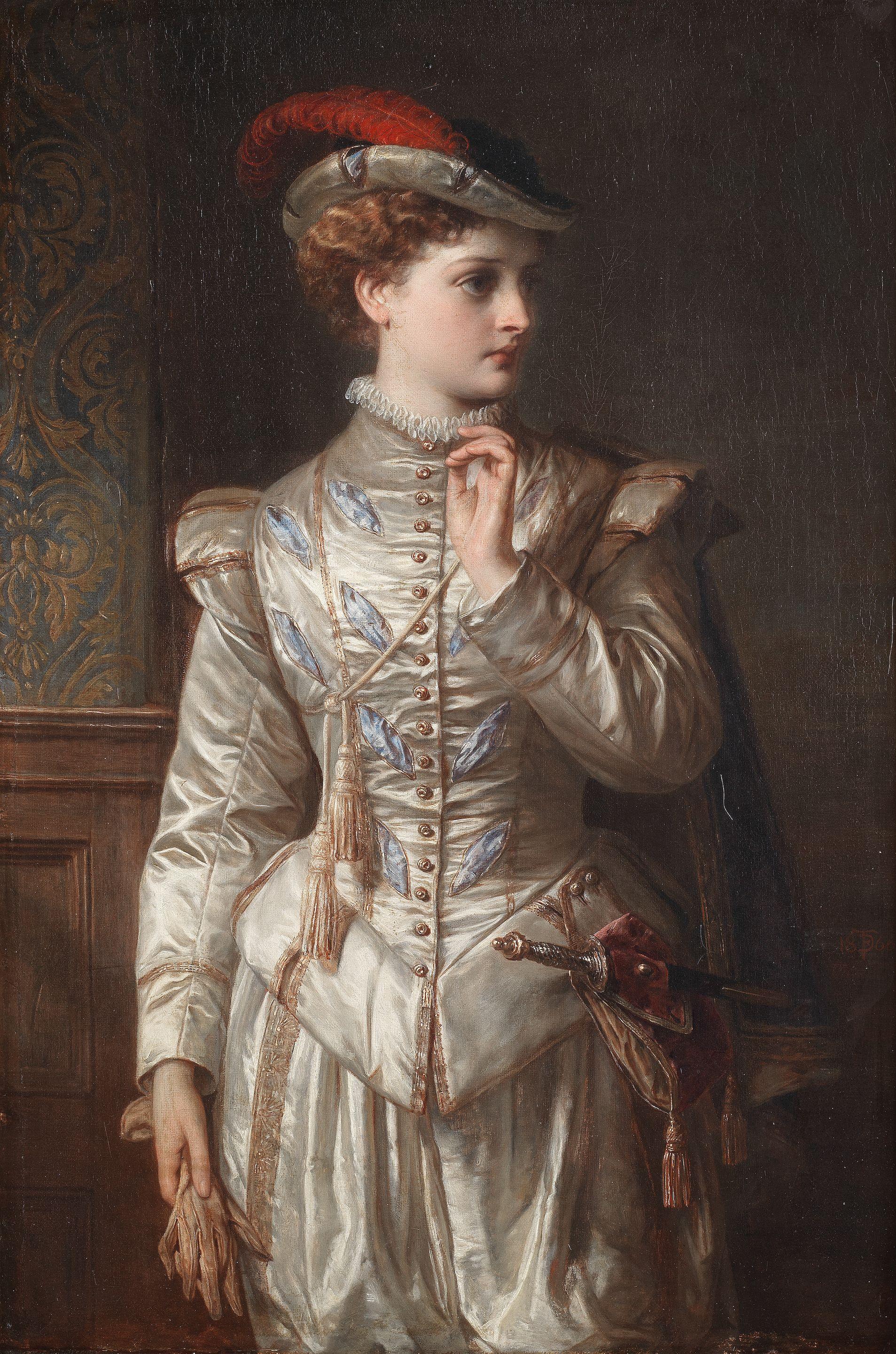 Thomas Francis Dicksee - Viola in Twelfth Night