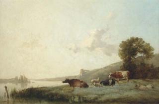 Thomas Francis Wainewright - A Summer evening